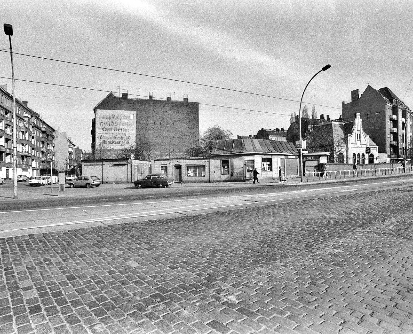 Prenzlauer Allee S Bahnhof 1985