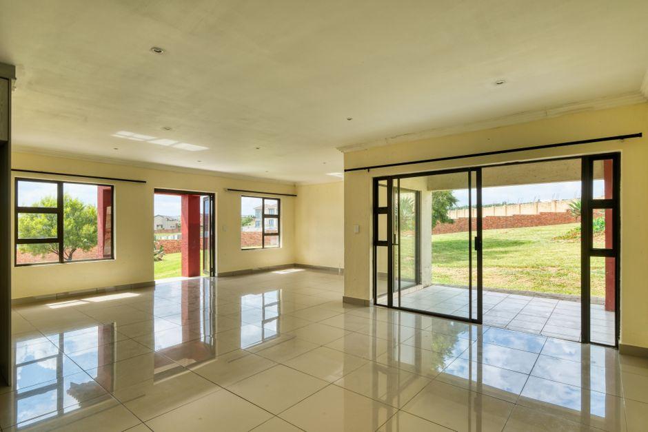 Empty Living Room of House for Sale